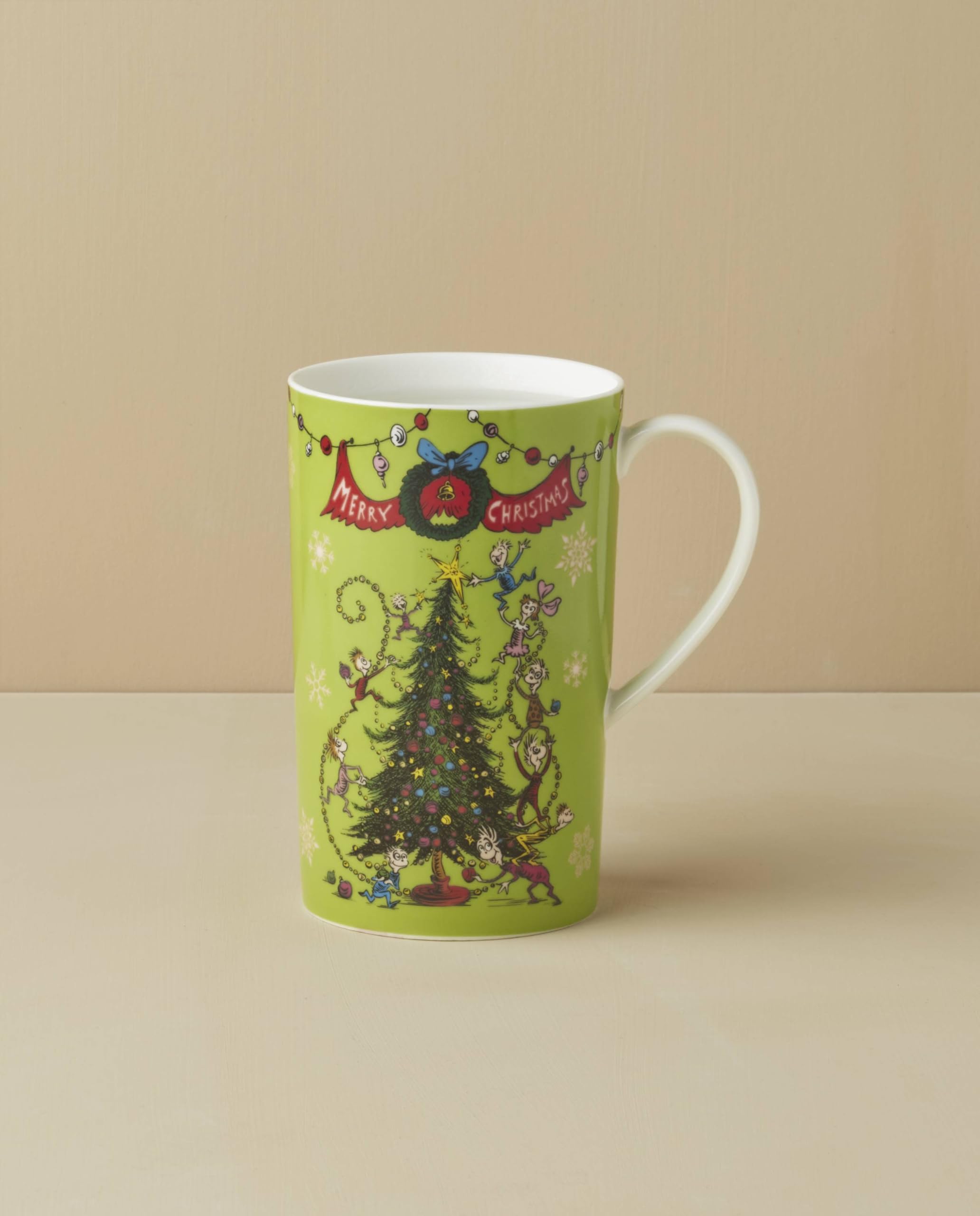 Amazon.com | Lenox 896339 Merry Grinchmas Magic Heat-Changing Mug